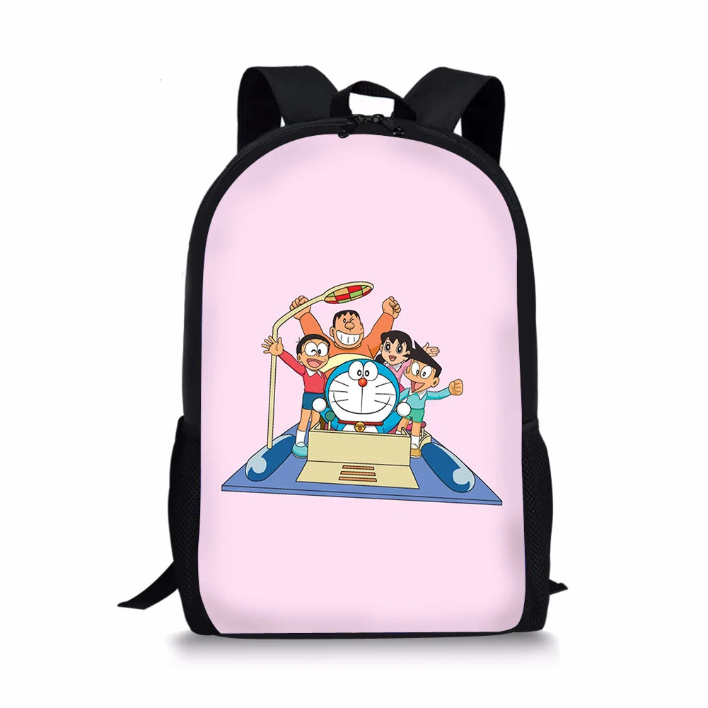 Doraemon Printing Backpack for Kid Shoulders Bag