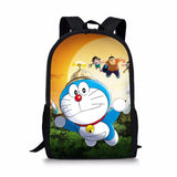Doraemon Style Large Schoolbag Student School Backpack Waterproof Bagpack
