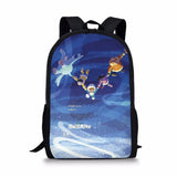 Doraemon Style Large Schoolbag Student School Backpack Waterproof Bagpack
