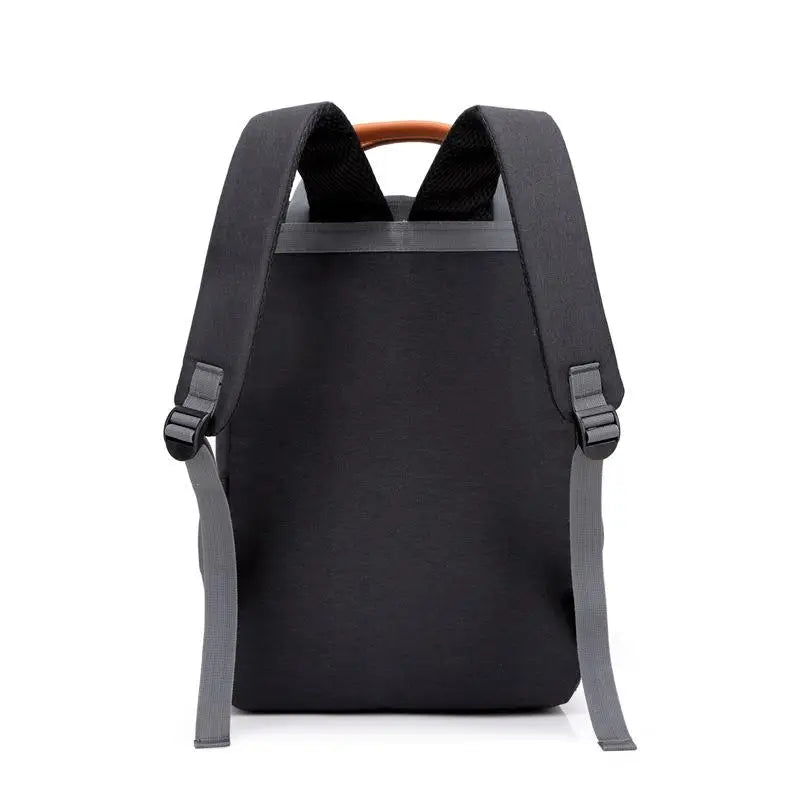 Men's Double Shoulder Bag Laptop Travel Backpack School Supplies