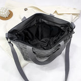 Soft Fluffy Down Handbag Women Waterproof Crossbody Bag Winter Totes