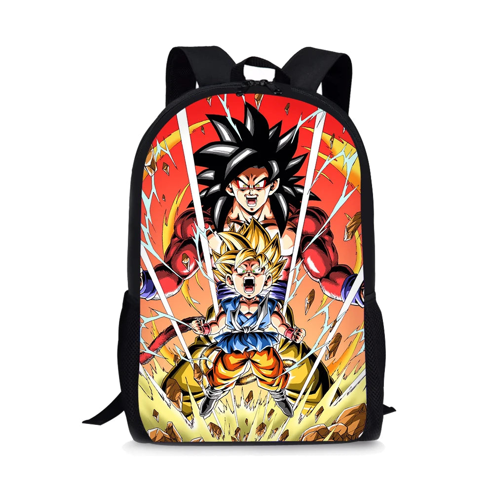 Dragonball Kid's Backpack School Bag for Teenagers