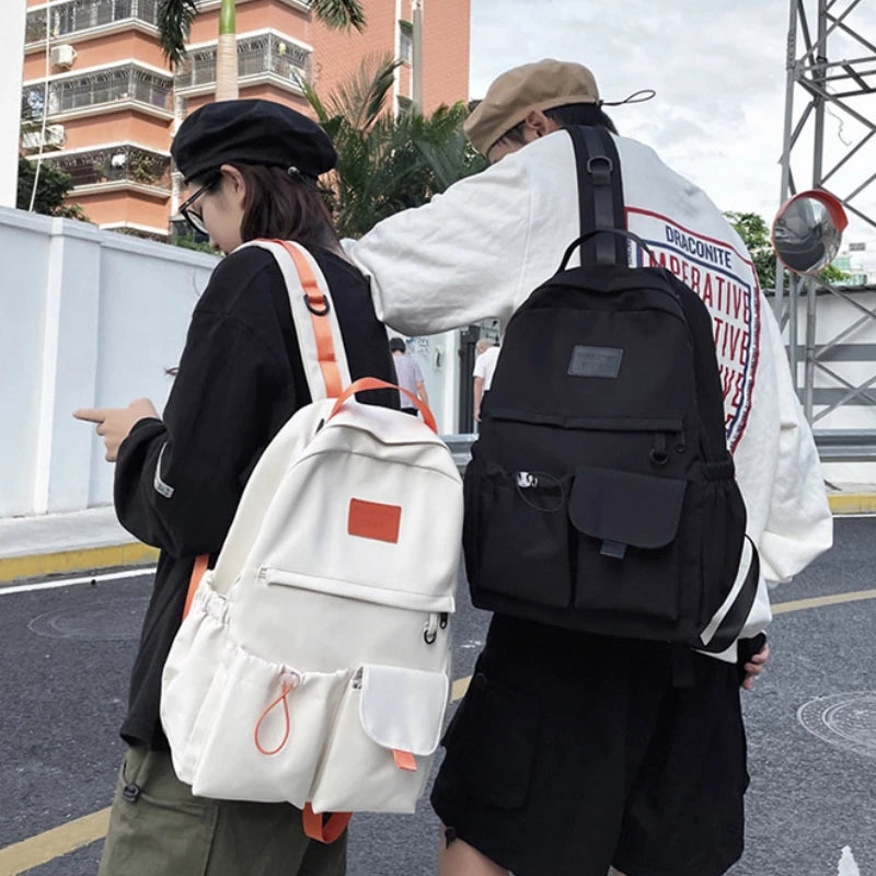 Waterproof Drawstring Pockets Backpack for Students