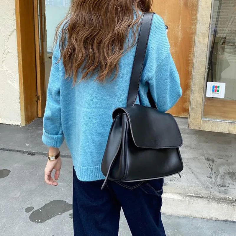 Casual Women Shoulder Bags PU Leather Crossbody Bags