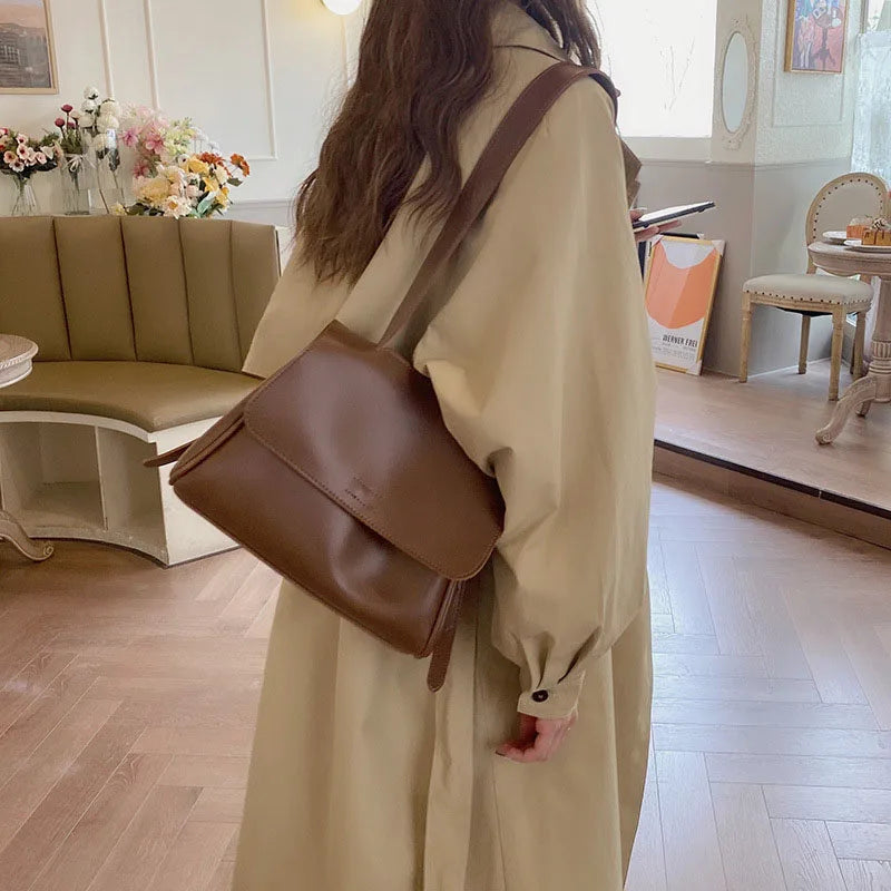 Casual Women Shoulder Bags PU Leather Crossbody Bags