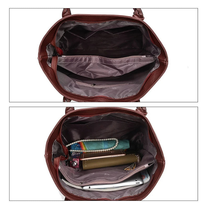 Large Capacity Shoulder Bags Women Fringe Purse Retro Tassel Handbags