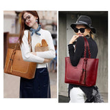 Large Capacity Shoulder Bags Women Fringe Purse Retro Tassel Handbags