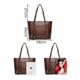 Large Capacity Shoulder Bags Women Fringe Purse Retro Tassel Handbags