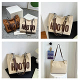 Women's Large Capacity Shoulder Tote Bag for Shopping and Travel