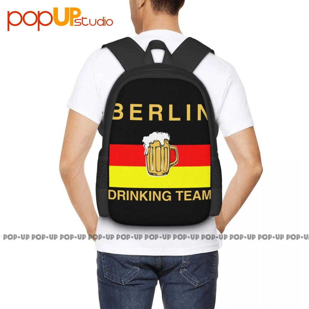Berlin Souvenir Backpack Large Capacity Portable Bag