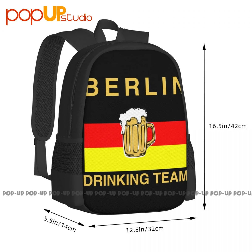 Berlin Souvenir Backpack Large Capacity Portable Bag