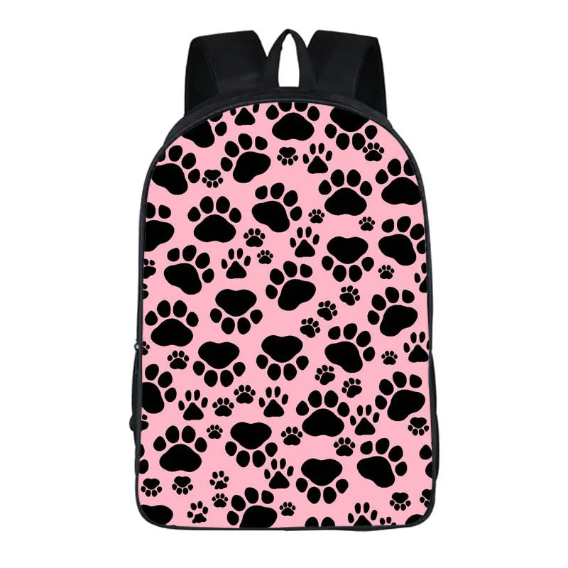 Pink Teenagers Girls Backpack Travel Backbag Headphone Port