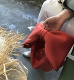 Women Bow Clutches Bag Evening Party Handbag Shoulder Bag