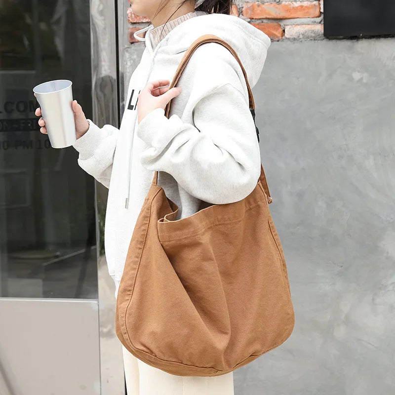 Retro Shoulder Bag Vintage Canvas Messenger Bag
