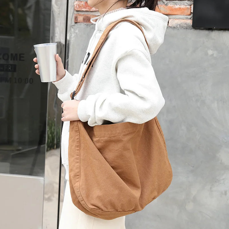 Retro Shoulder Bag Vintage Canvas Messenger Bag