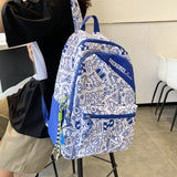 Large Capacity Graffiti Schoolbag for Boys and Girls