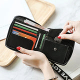 Small Laser Wallet Female Zipper Student Wallets