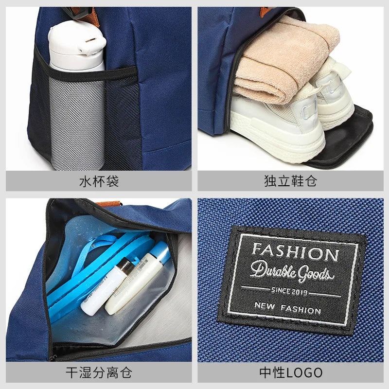 Large-capacity Gym Bag Men Women Travel Duffle Bags