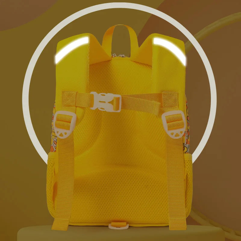 Duck Cartoon Kids Schoolbag Boy Girl Backpack Large Waterproof