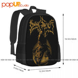 Dying Fetus Reaper Backpack Large Capacity Schoolbag Storage Bag