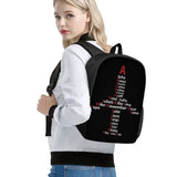 Personalized Teen School Bags Pilot Printing Backpack Boys Girls Laptop Bagpack