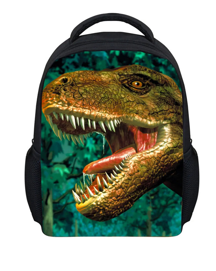Dinosaur Printing School Backpack For Boys Girls