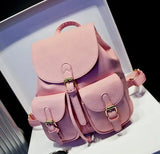 ETN BAG 081016 Lady Leather Backpack Casual Travel Bag