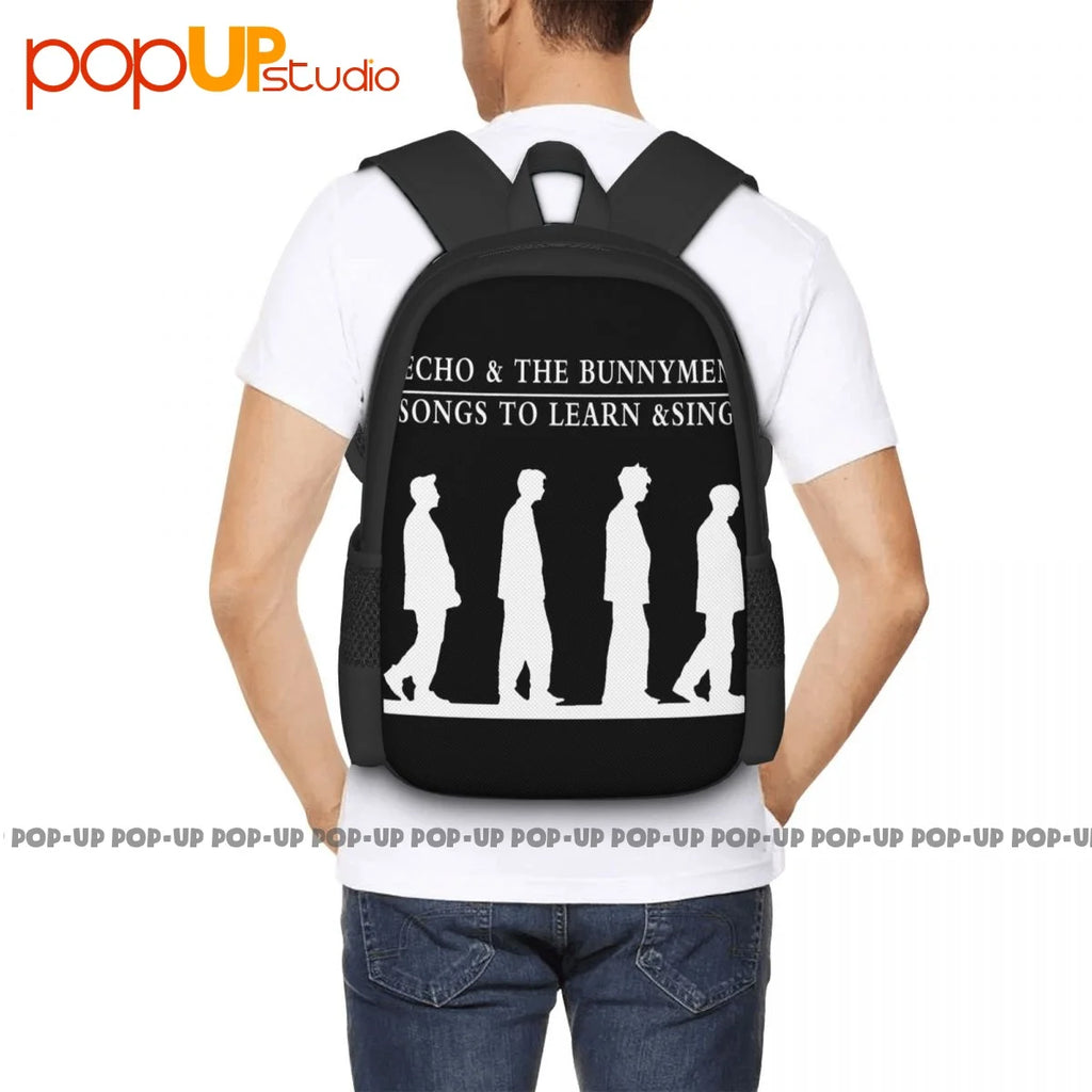 Echo And The Bunnymen Men's Rock Band Backpack