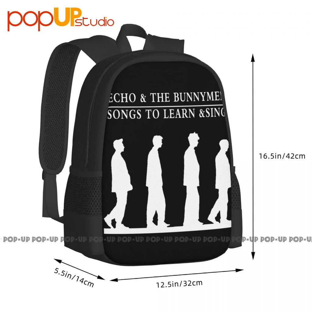 Echo And The Bunnymen Men's Rock Band Backpack