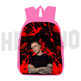 Egor Kreed Kids Backpack, Pink School Bag, 3D Anime Design