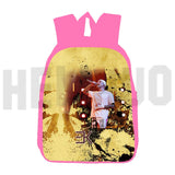 Egor Kreed Kids Backpack, Pink School Bag, 3D Anime Design