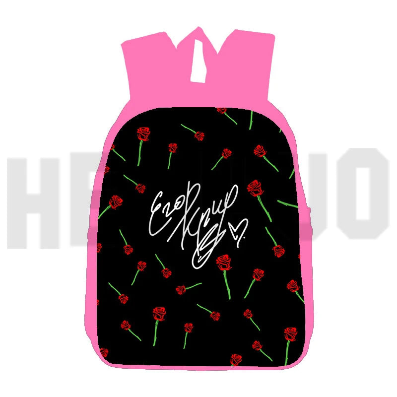 Egor Kreed Kids Backpack, Pink School Bag, 3D Anime Design