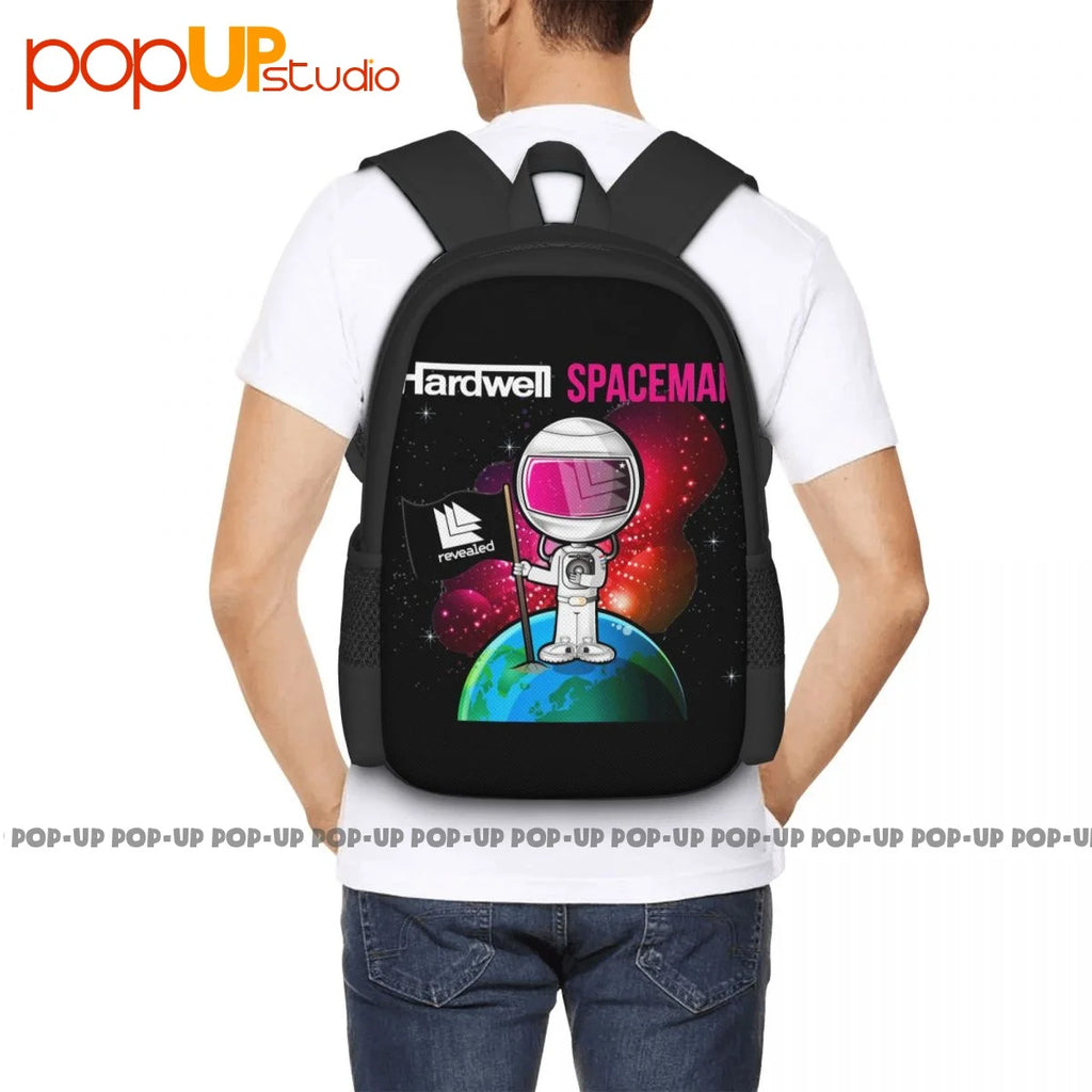 Electro House Dj Hardwell Backpack Large Capacity Creative Storage Bag