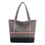Canvas Women's Shoulder Handle Bag Mother Tote Travel Handbag