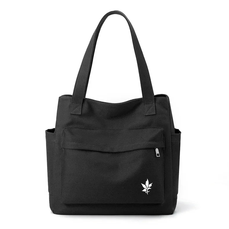 Canvas Women's Shoulder Bags Mother Bag Casual Tote Handbags Ladies Top-Handle