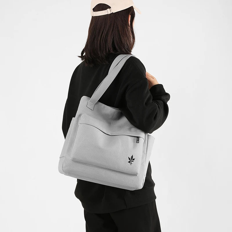 Canvas Women's Shoulder Bags Mother Bag Casual Tote Handbags Ladies Top-Handle