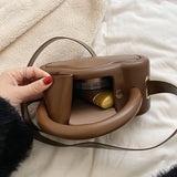 Women Saddle Bike Bag Small Evening Clutch Shoulder Bags and Purses