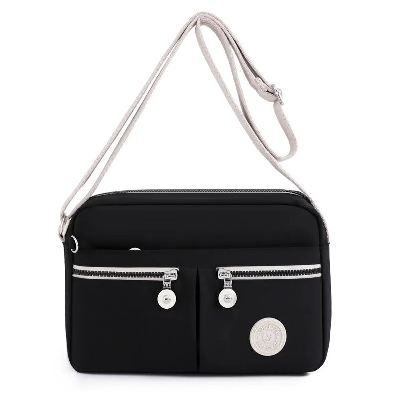 Women's Nylon Shoulder Bag Crossbody Phone Purse