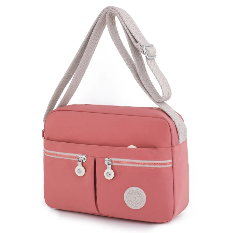 Women's Nylon Shoulder Bag Crossbody Phone Purse