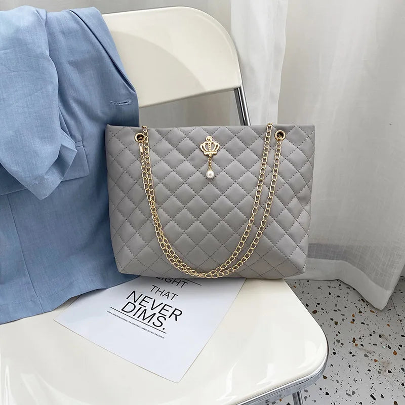 Embroidered Shoulder Bag Women Cross-border Tote Handbag
