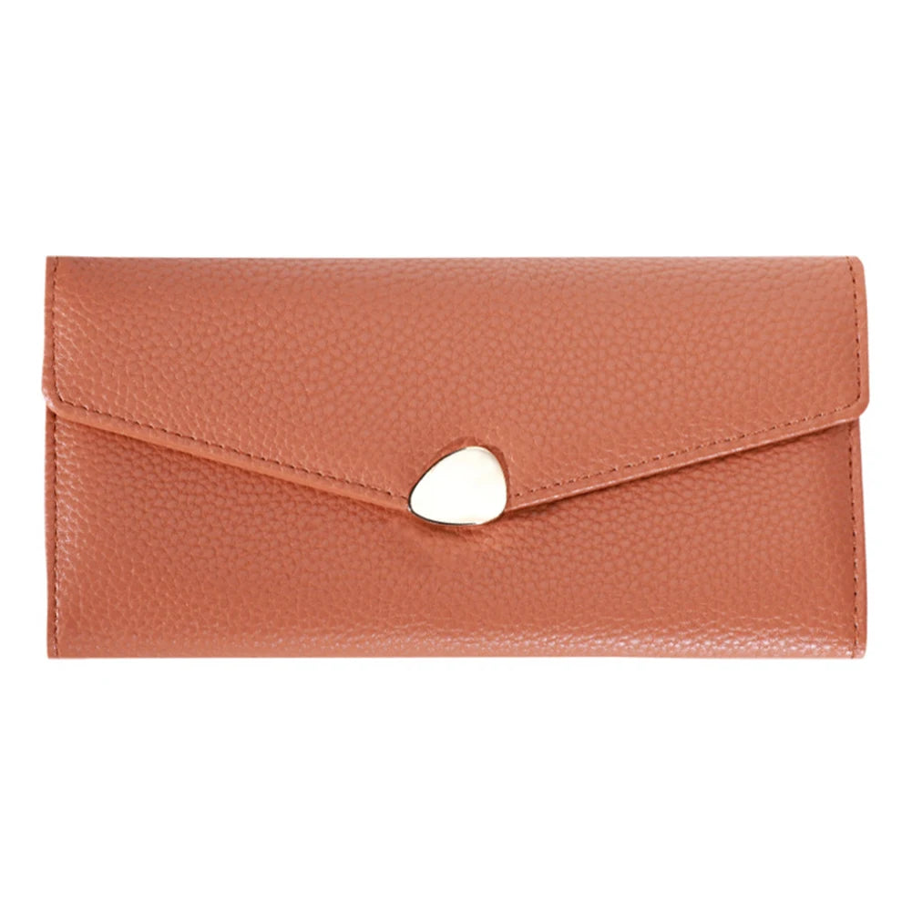 Enfermera Ladies Long Wallet High PU Leather Compact Money Bag