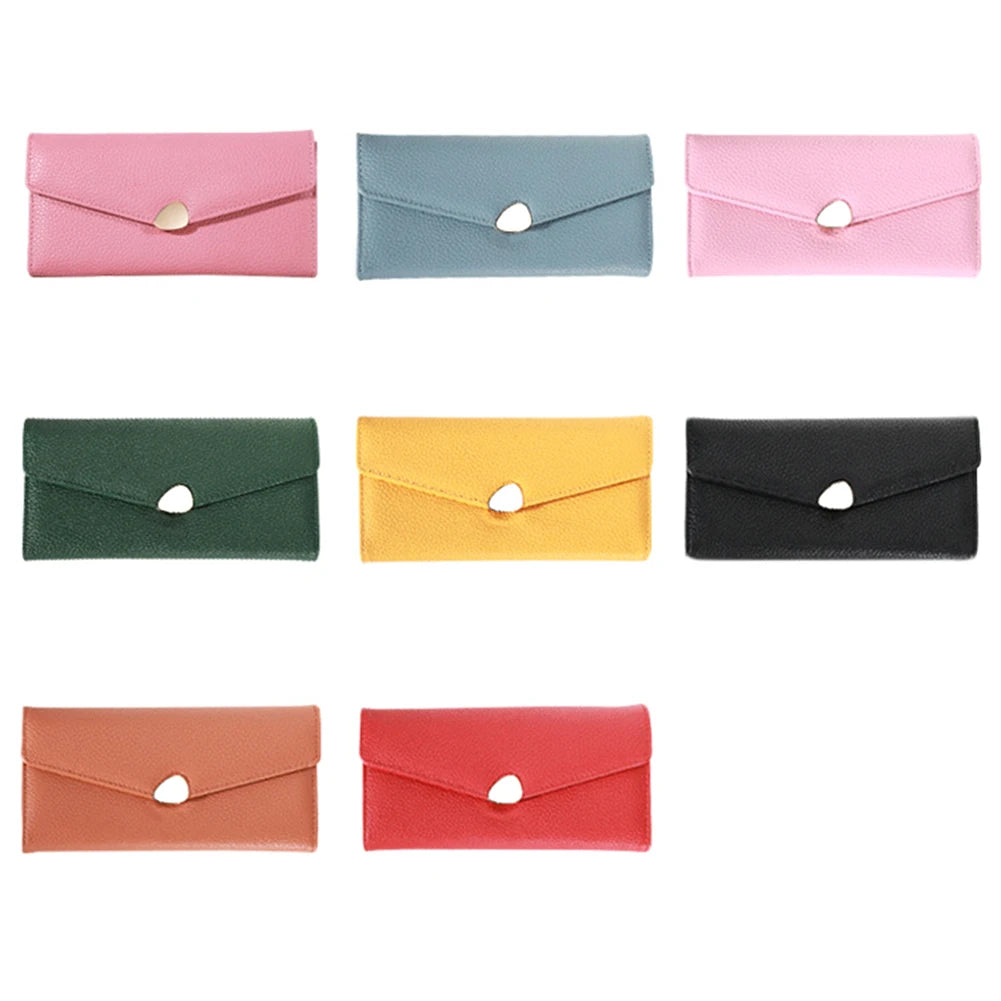 Enfermera Ladies Long Wallet High PU Leather Compact Money Bag