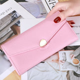 Enfermera Ladies Long Wallet High PU Leather Compact Money Bag