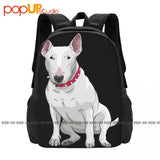 English Bull Terrier Backpack Large Capacity Print Beach Bag Gymnast Bag