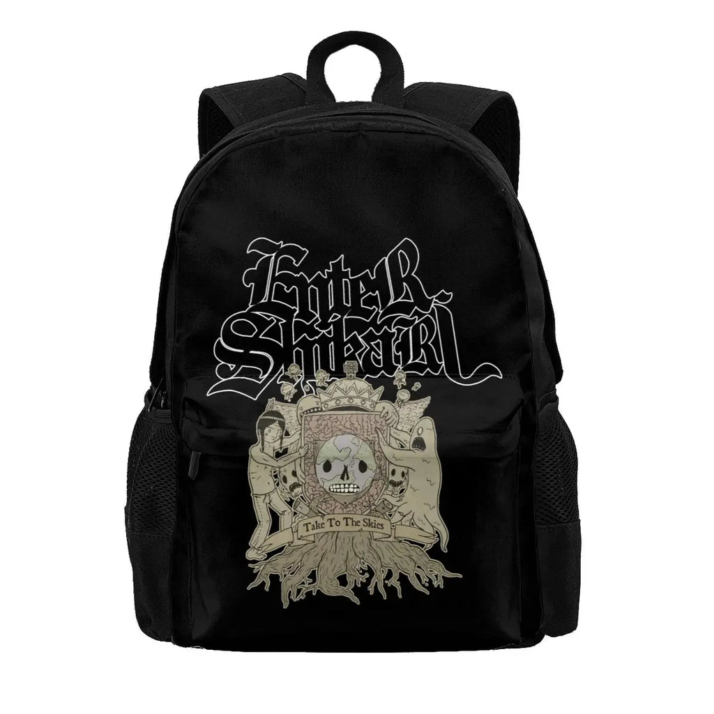 Enter Shikari 'Take To The Skies' Large Capacity Backpack School Gym Tote Bag