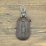 Etaofun Crocodile Key Holder Wallet 100% Leather Unisex Key Organizer Bag