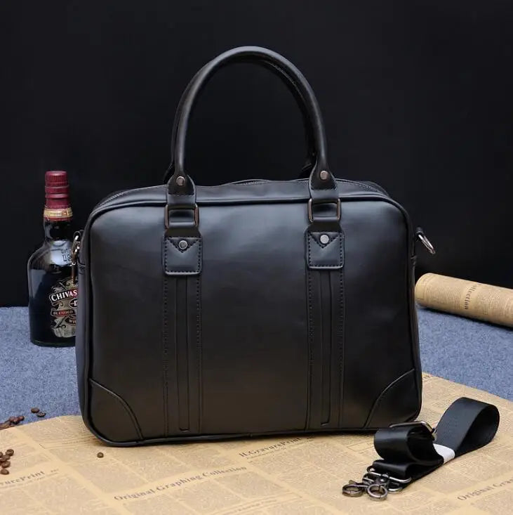 Men's Business Messenger Bag Shoulder Computer Briefcase