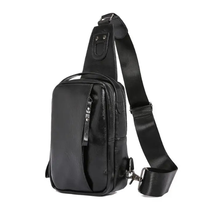 Men's Sports Chest Bag Casual Waist Bag Shoulder Bag