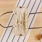 Small Fresh Portable Straw Bag Messenger Dual-use Woven Bag