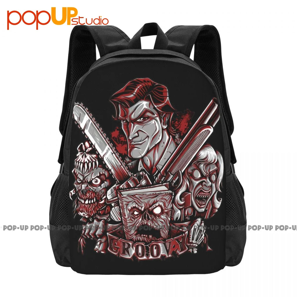 Evil Dead Necronomicon Army Of Darkness Horror Backpack